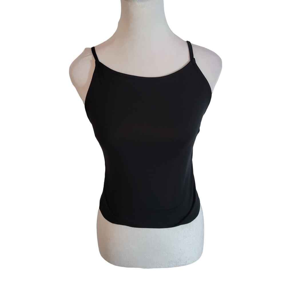 Everlane	Size	XS The Naia Black Cami Tank Top String Strap Casual Basics Minimal